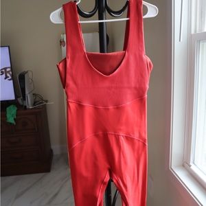Free People Red one piece